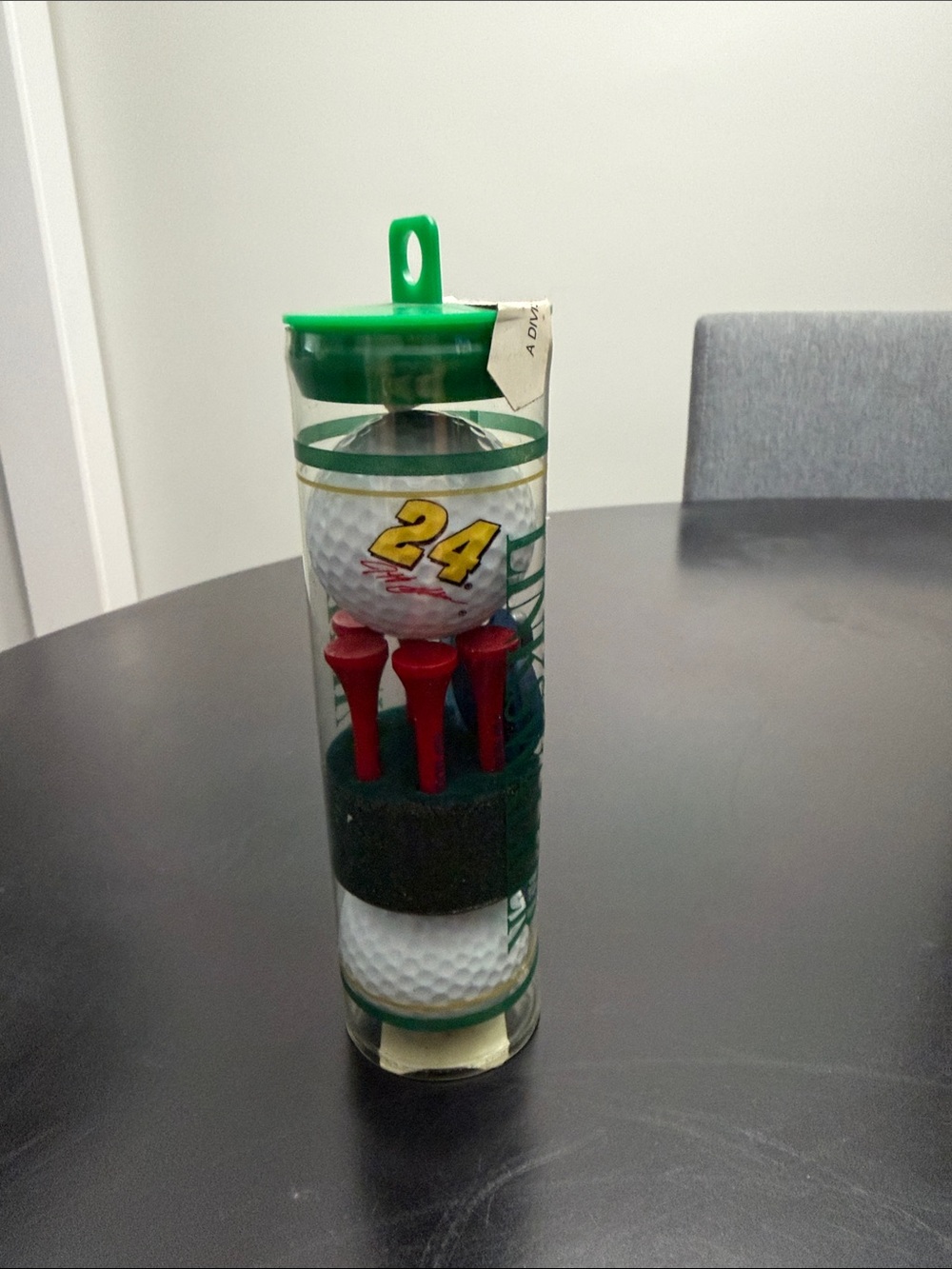 Jeff Gordon Golf Ball and Tee Set with Green Accents